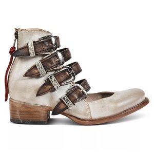 Freebird Scarlet Boots Beige Ice Leather